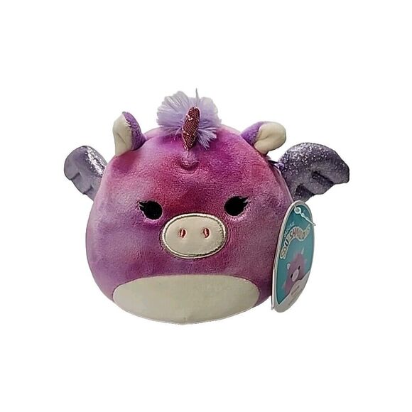 Squishmallow Willow Tie Dye 5" Pegasus NWT - Picture 2 of 11